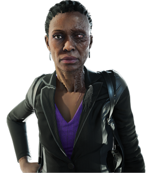 A battle-scarred Rogue Point field operative
